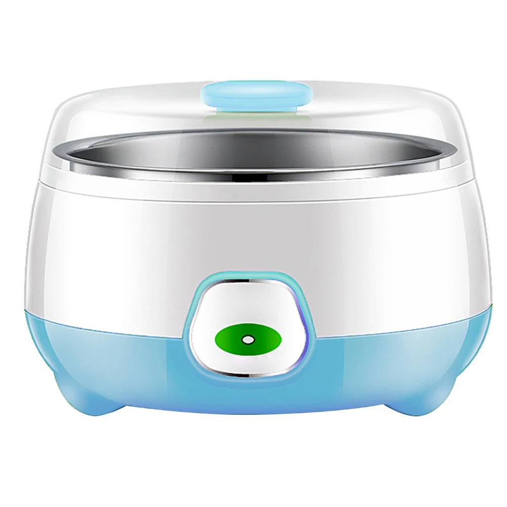 1L Automatic Rice Yogurt Maker Easy To Clean Electric Grease Yogurt Maker Rust-Proof Household Natto Fermenting Machine 220V 15W
