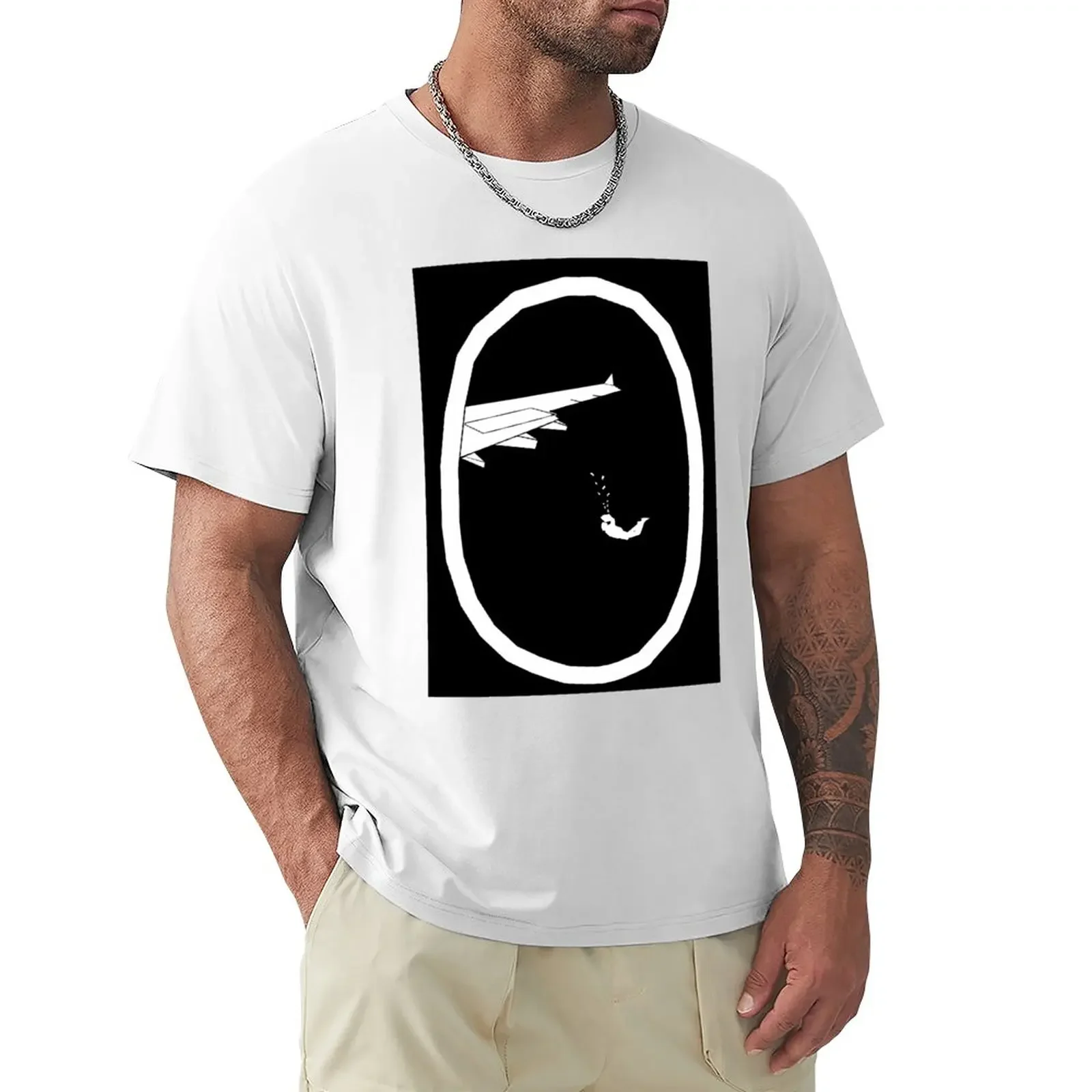 

D.B Cooper T-Shirt oversized plus sizes mens champion t shirts plus size tops hippie clothes mens t shirt