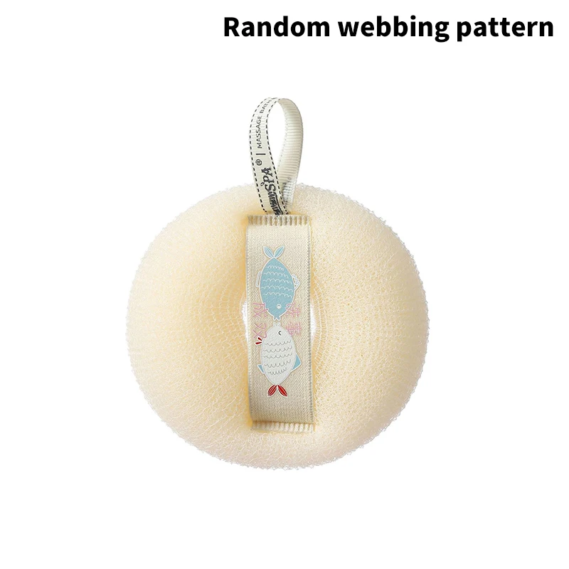 Banyo sünger topları temizleme fırçası duş puf vücut temizleyici ating Scrubbers banyo topu 3d masaj fırçası banyo malzemeleri