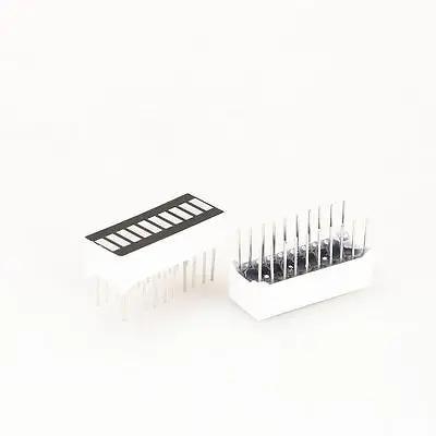 

50PCS 10 Segment Digital Blue LED Bar Graph Display Ultra Bright