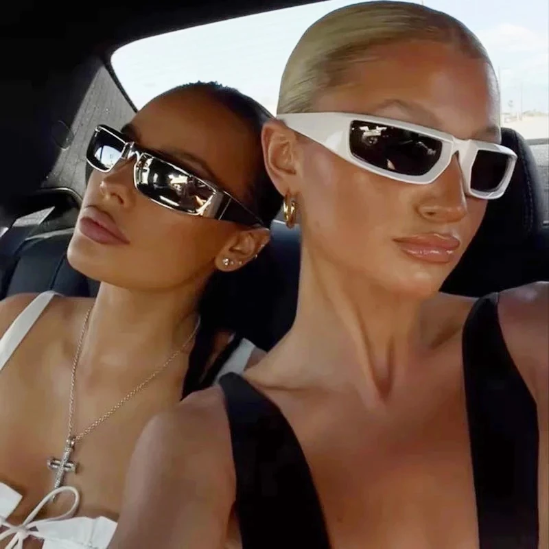 

2023 Y2k Punk Sports Sunglasses Women 2022 Luxury Brand Designer Sunglasses For Men Gothic Uv400 Goggles Fashion Hip Hop Eyewear