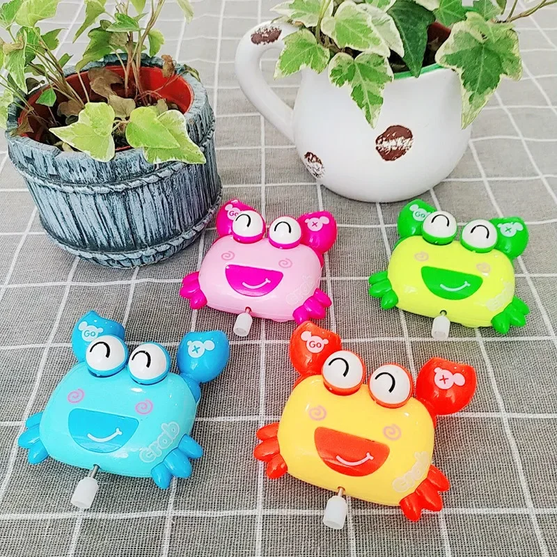 

New Clockwork Toy Children's Cartoon Winding Creative Cute Crab Small Animal Baby Gift