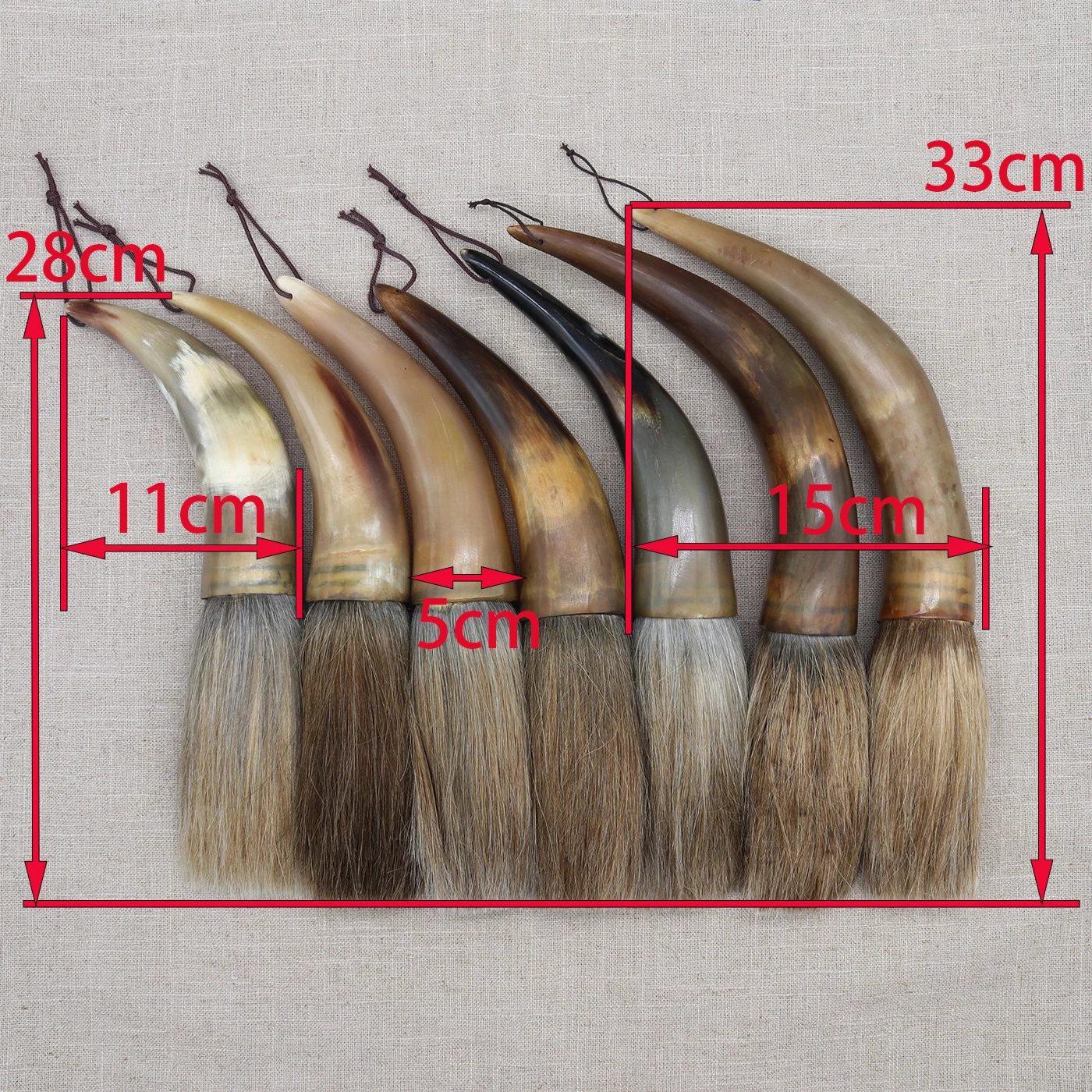 Decorative Calligraphy Brush, Wall Hanging, Table Accessory 4