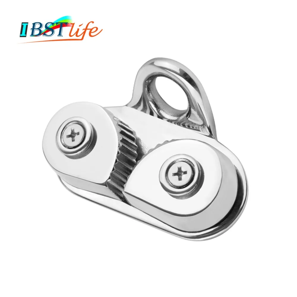 

Stainless Steel 316 Cam Cleat with Leading Ring Boat Cam Cleats Matic Fairlead Marine Sailing Sailboat Kayak Canoe Dinghy