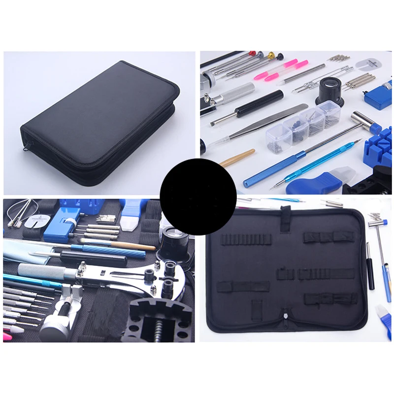 Watch Repair Tool Kit Watch Link Pin Remover Shell Opener Remover Watch Battery Replacement Strap Set