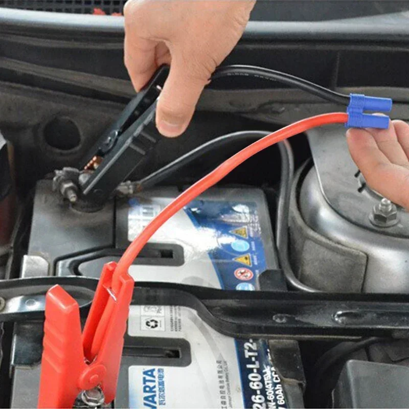 1 Stück Auto-Starthilfekabel Powerbank Tragbarer 12V Auto-Batterie-Booster für mobiles Laden Fahrzeug-Boosterkabel für Autos – Detail 8