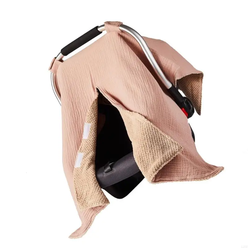 Solid Color Comfortable Safety Seats Protector Sleeve Case for Travel & Outdoor 425F
