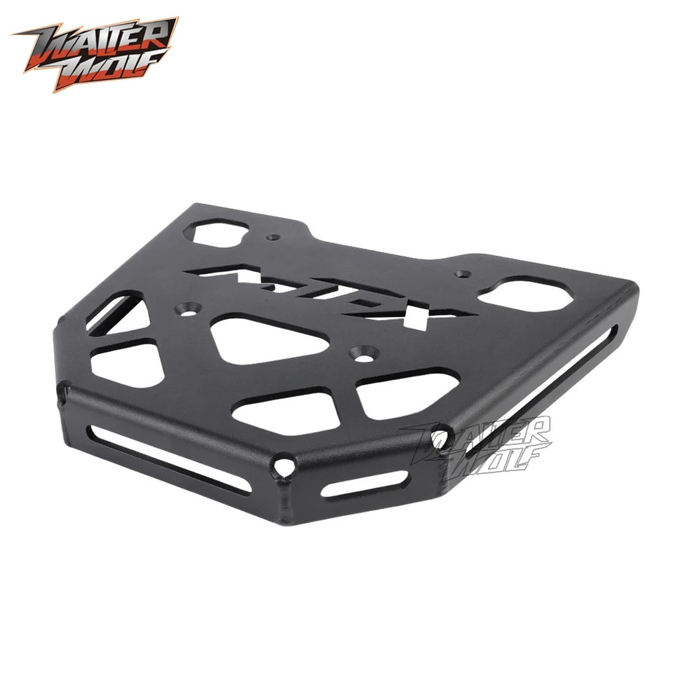 Black Solo Luggage Carrier Fender Rack – Fits Harley Sportster 1985-2003 & Triumph America/Speedmaster (Steel, Easy Install) - View #10