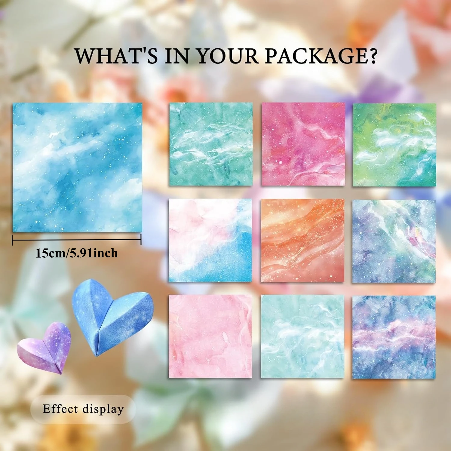 Colorful Origami Paper Kit 5