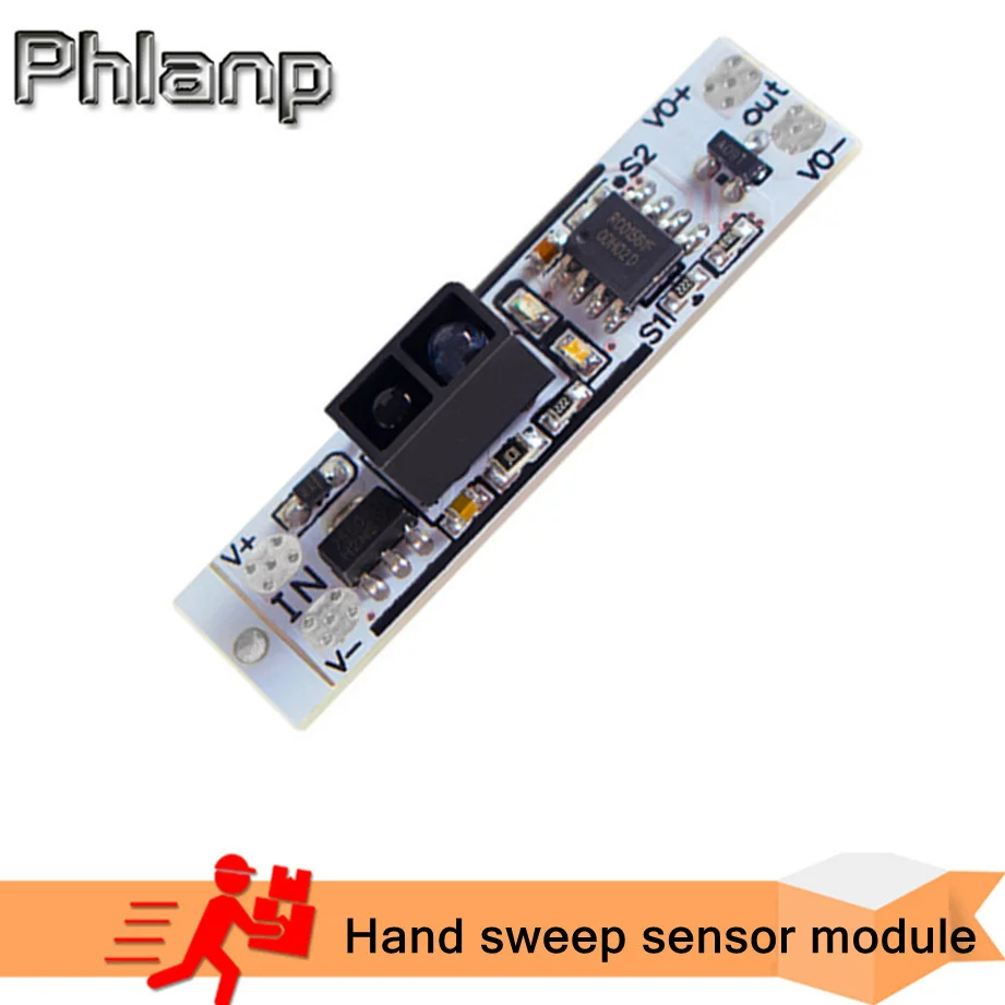 Touch Switch Capacitive Module 5V-24V 3A LED Dimming Control Lamps Active Components Short Distance Scan Sweep Hand Sensor |