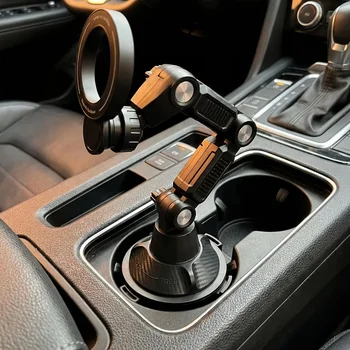 Supporto Magnetico per Telefono da Auto con Ventosa Super Forte per una Rotazione Stabile a 360° ° Supporto mobile girevole per auto