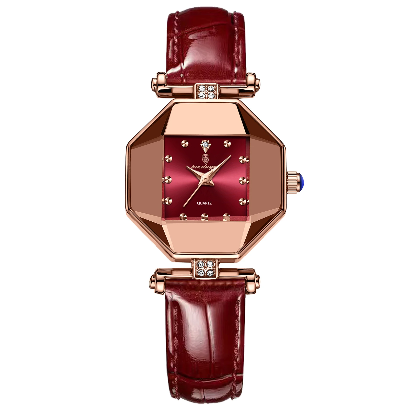 368 Rose Gold Red