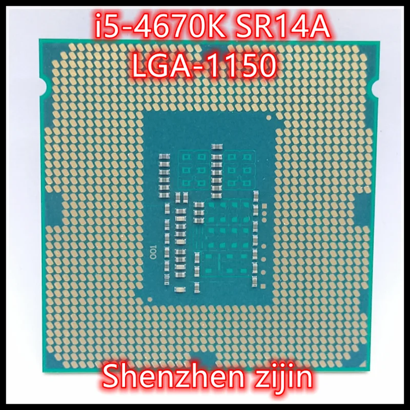 

i5-4670K SR14A 3.4 GHz Quad-Core Quad-Thread 84W 6M CPU Processor LGA 1150