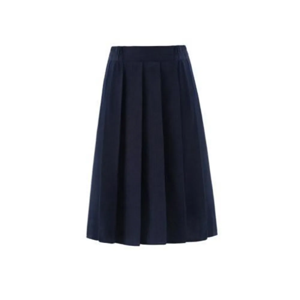 2023 Fashion New Pleated Skirts Women S-5XL Vintage Young basic Leisure Korean All-match Autumn High Waist Female Faldas College 4