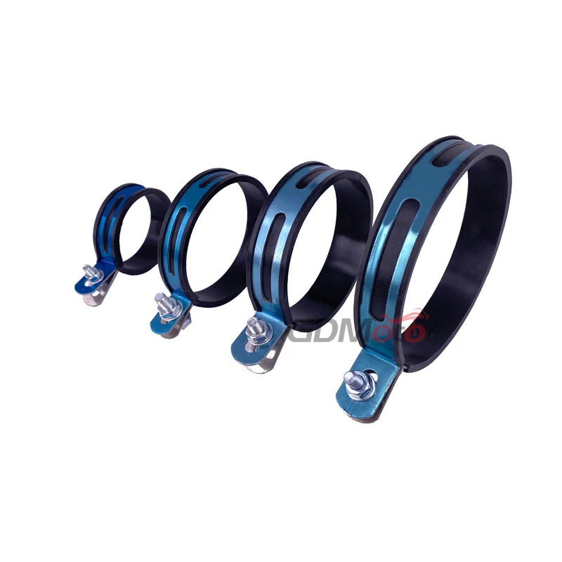 Universal Motorcycle Exhaust Pipe Muffler Escape In Diameter Holder