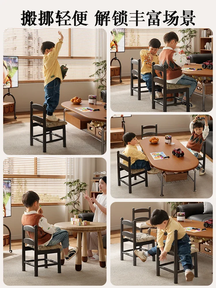 Auxiliary Schoolboy Children's Armchair Childrens Growing Chairs Stool Child Sillas Infantiles Chaises Enfants Kids Furniture