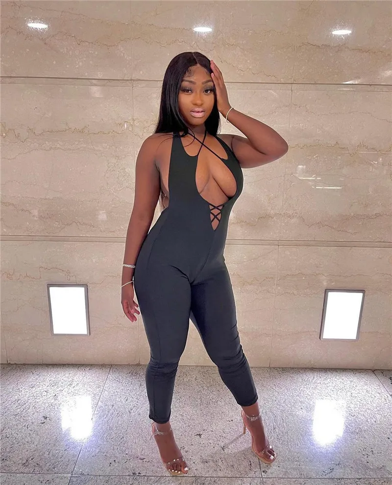 2018 Women Summer Bodysuit Rompers Womens Jumpsuit Sexy Backless Black  Shorts Bodycon Jumpsuits - Jumpsuits, Playsuits & Bodysuits - AliExpress