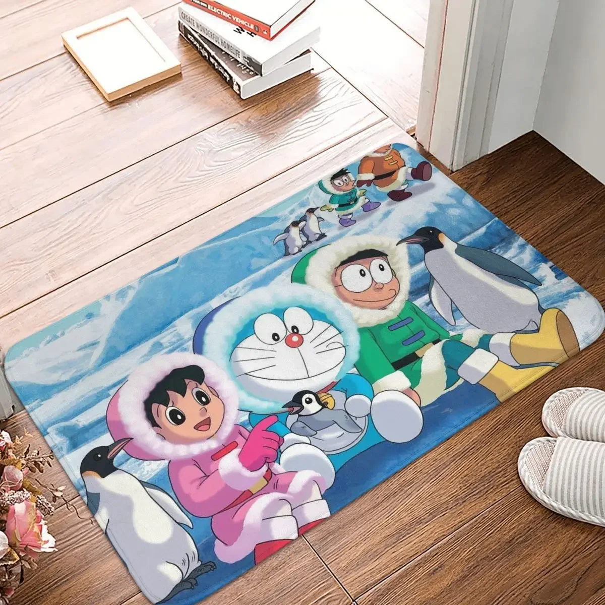 

Doraemon Nobita Nobi Minamoto Shizuka Anime Bedroom Mat Rug Home Doormat Living Room Carpet Entrance Door