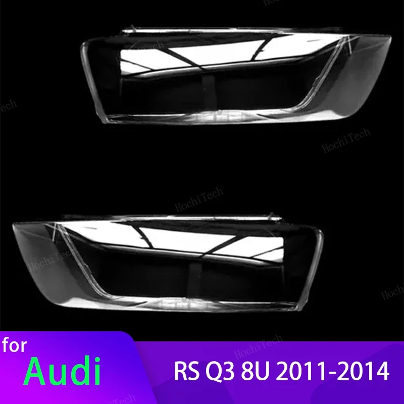 

Transparent Housing Front Headlights Lens Shell Cover Glass Lampcover Lampshade for Audi Q3 8U RS Q3 pre-facelift 2011-2014