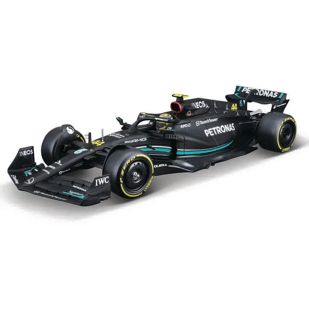 F1ミニカー1/18メルセデスAMG　ジョージラッセル モナコGP2022 メルセデス 2022 W13 E パフォーマンス No.63 - ジョージ