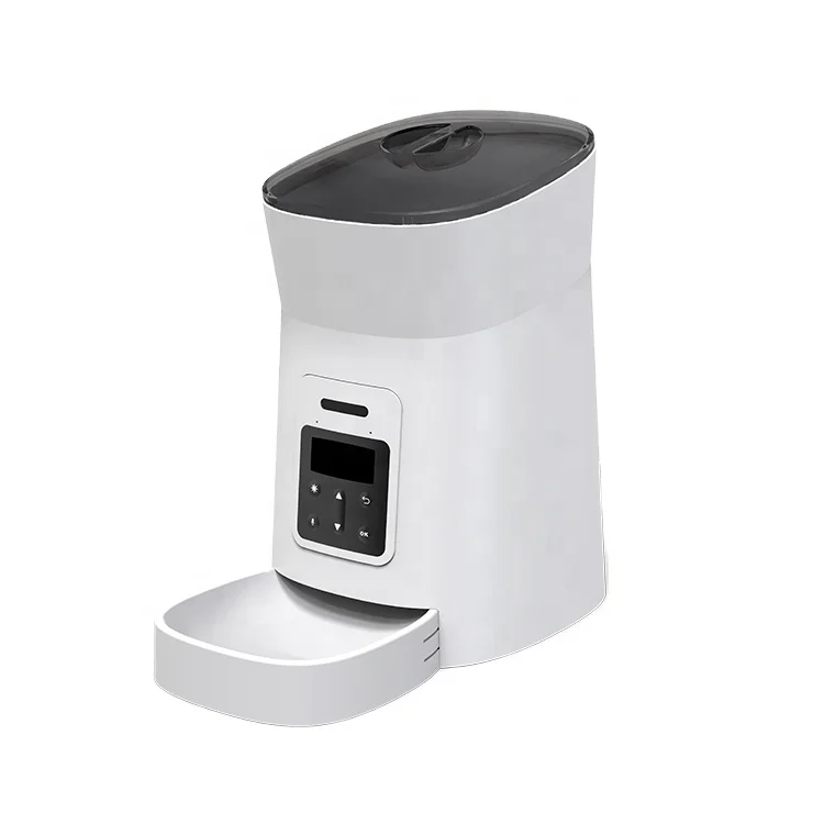 

Wholesale Auto Pet Feeder Microchip Wifi Smart Timer Slow Food Automatic Pet Feeder