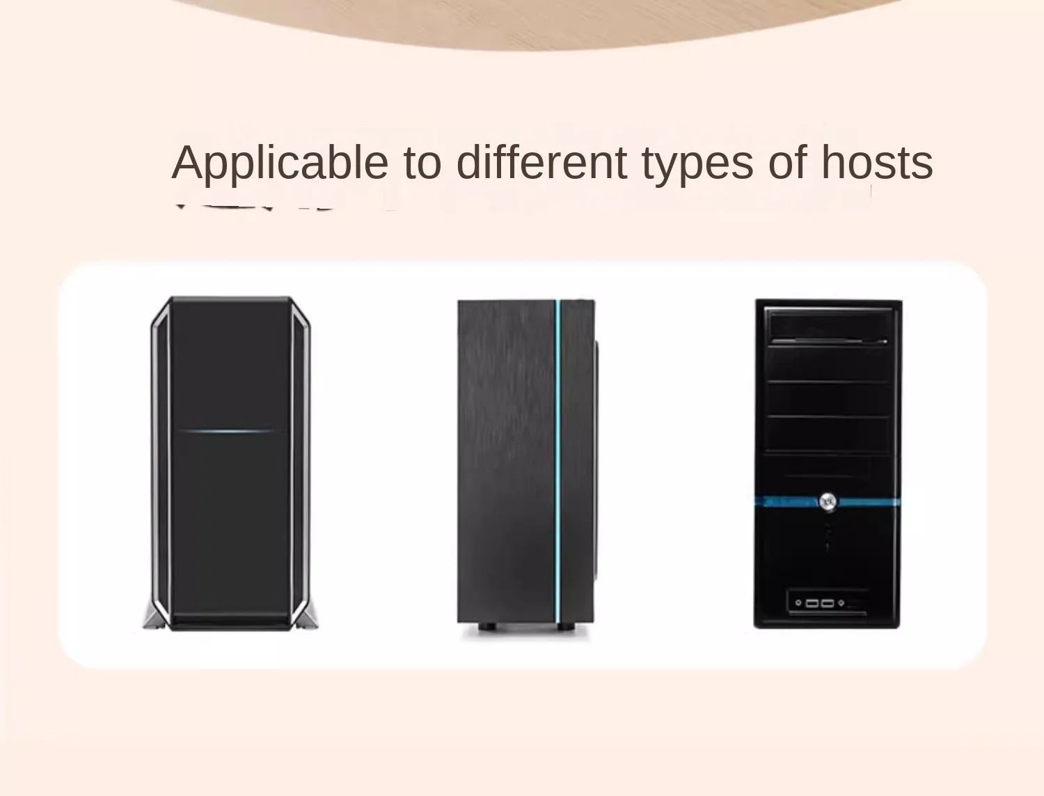 New CPU Stand Adjustable Bracket PC Holder Cart Mobile Computer Tower Stand with Rolling Caster Wheels Adjustable Desktop Stand