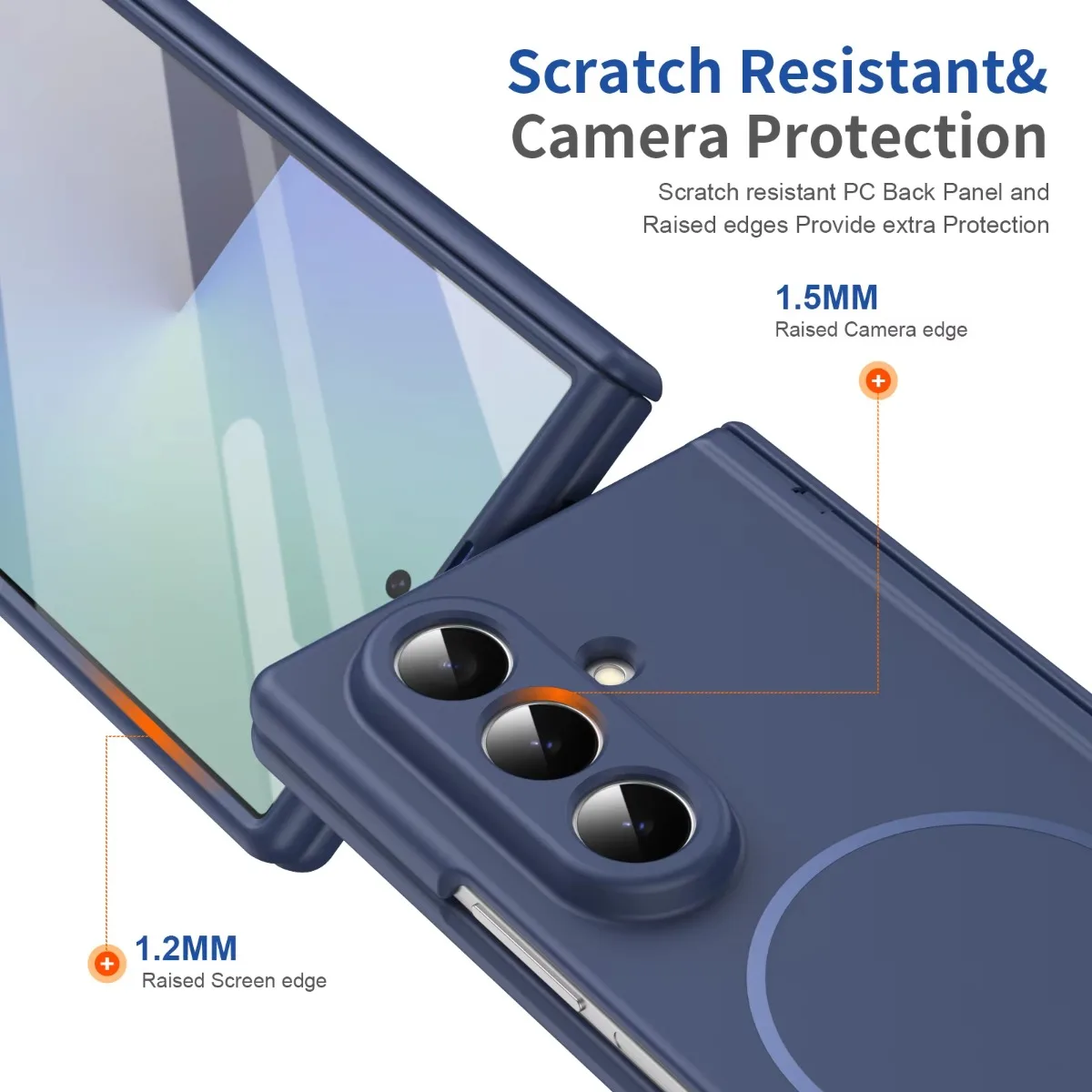 Enhanced Magnetic Phone Case with Screen Protector for Samsung Galaxy Z Fold Series