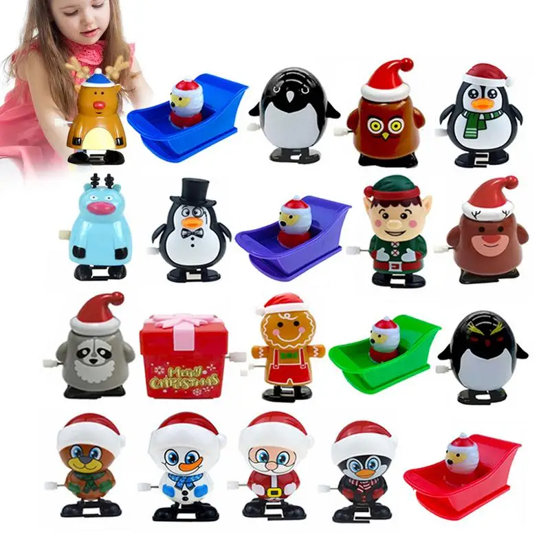 

Assorted Wind-up Toys For Kids Penguin Walking Clockwork Toys Small Funny Joke Toys Goody Bag Filler Stocking Stuffers Birthday