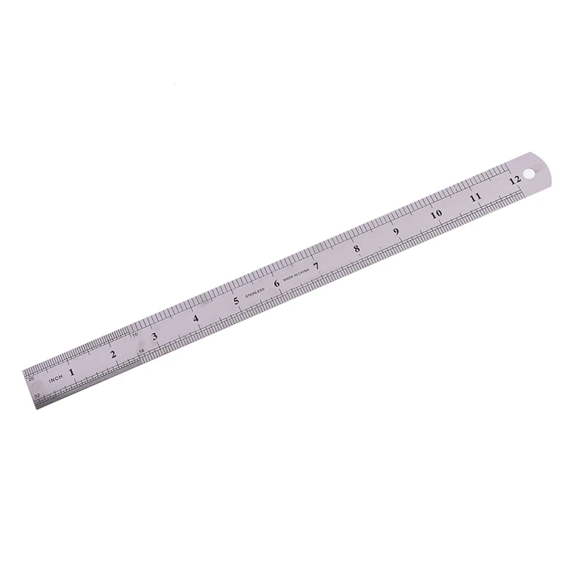 

METAL RULER Stainless Steel Straight Edge Drawing Cutting Non Skid Back