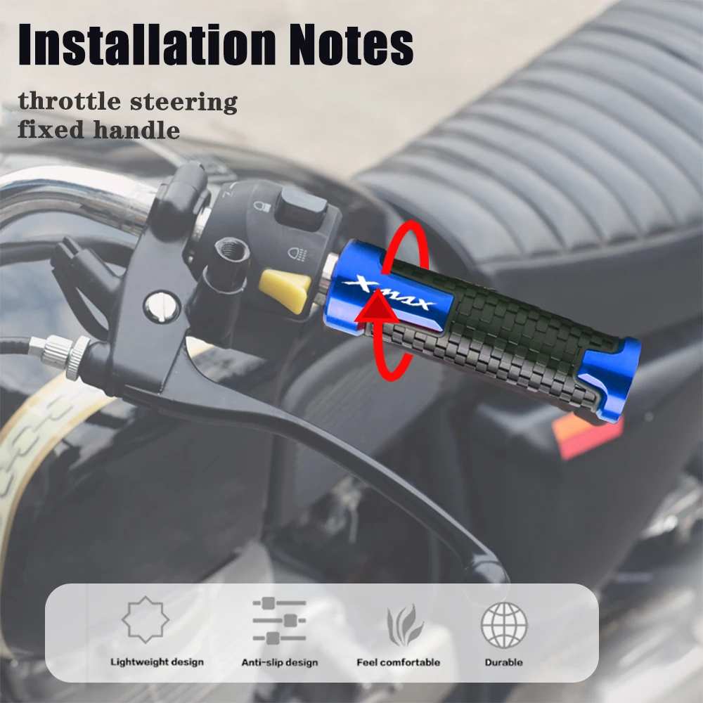 ߸ xmax 125 250 300 400 X-MAX 2017 2019 2023 2022, 22mm  ڵ  ׸