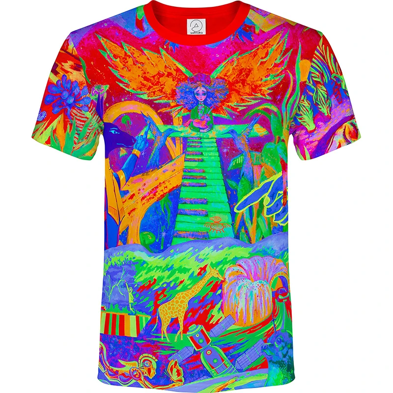 

New Summer Graffiti Graphic T Shirt Men Casual Travel Tops Women Hawaii Beach Y2k T-shirts Funny Kawaii Kids Boys Girls Clothing