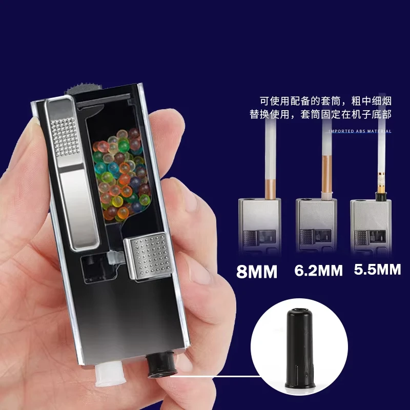 100PCS Cigarette Beads DIY Explosion Pops Fruit Mint Menthol Flavor Brush Balls For Smoking Holders Push Box Accessories
