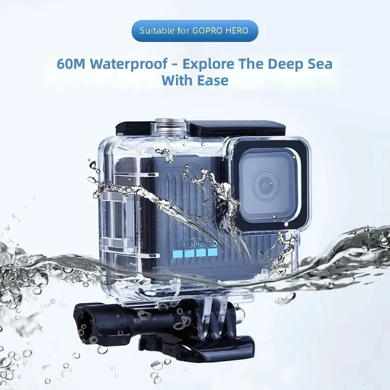 Étui étanche GoPro Hero 4K 60M - Housse sous-marine