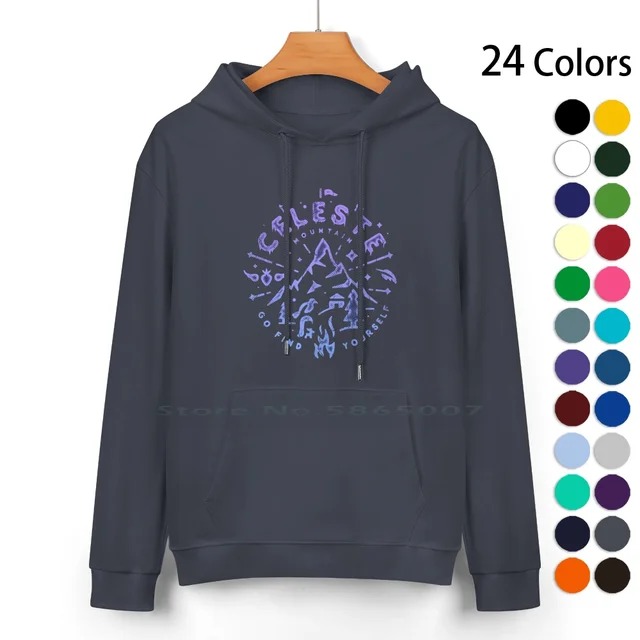 Celeste-Indie Game Pure Cotton Hoodie Sweater: A Stylish Wardrobe Addition