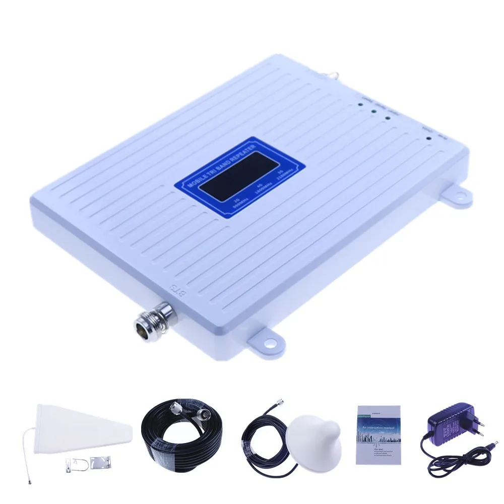 Mobile Phone Signal Amplifier, Three Networks, Signal Enhancement, Transmitter Package, 4G, 5G