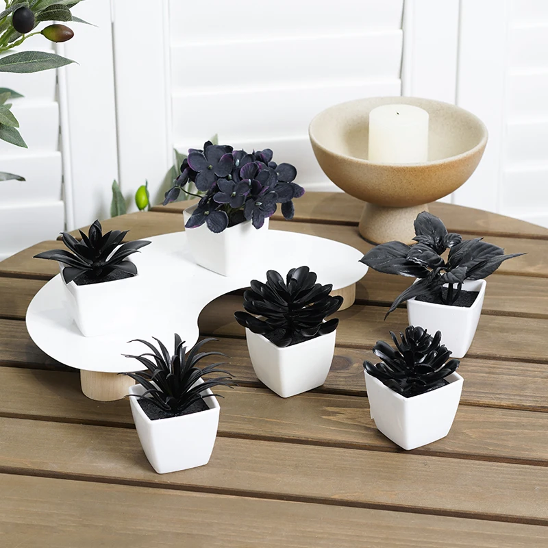 1 Set Simulation Mini Potted Plant