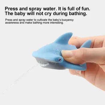 Shower Toy 6Pcs Color Fishing Pool Toys Game For Kids No Hole Bath Toys Floating Toy Learning Toys Teaching Education Fun Bath 3