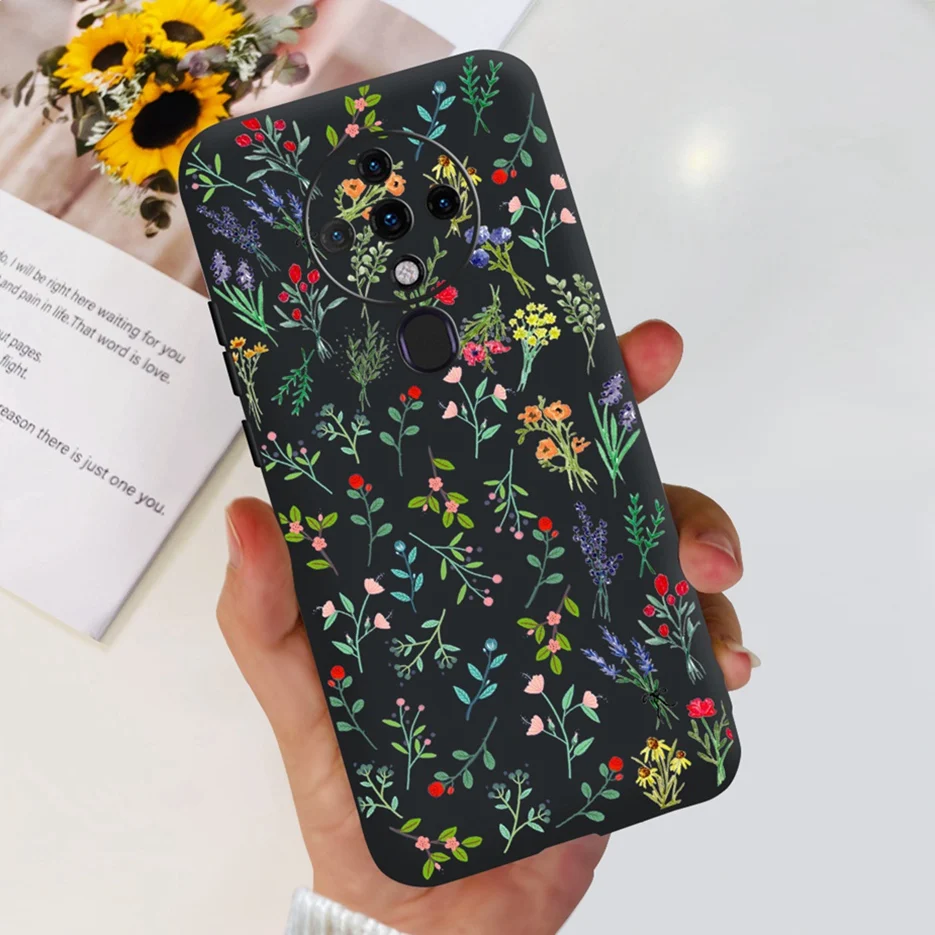 Cute Fashion Painted Soft Silicone Phone Case with Bumper 6.8