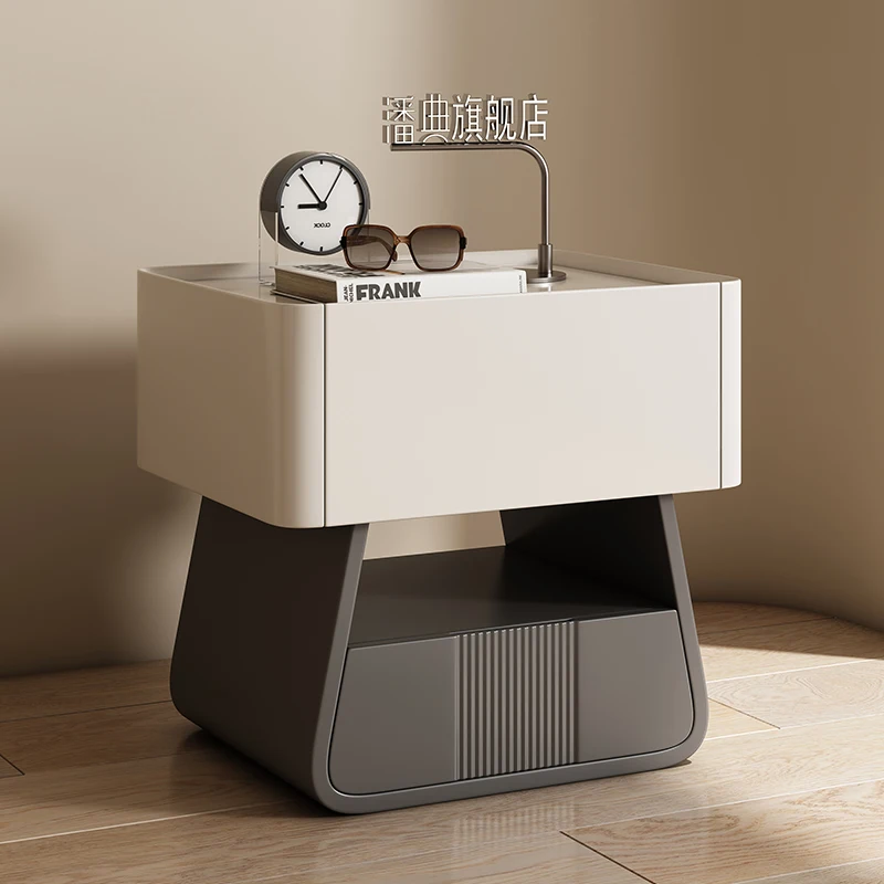 

Bedroom Modern Nightstands Side Bed Table Mid Century Modern Drawers Bedside Cabinet Drawer Table De Nuit Bedroom Furniture