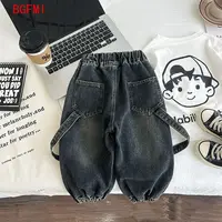 Jeans à la mode et beaux pour garçons de 3 à 9 ans, pantalons décontractés pour enfants, pantalons à la mode pour enfants de 100 à 140cm, printemps-automne 2