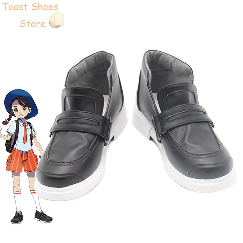 

Florian Juliana Cosplay Shoes Aoi Haruto Cosplay Props PU Leather Shoes Halloween Carnival Boots Costume Prop