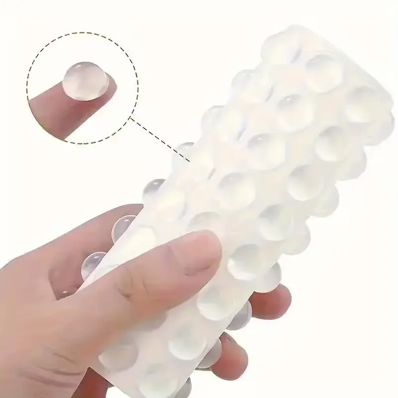 20PCS Self-adhesive Damper Furniture Door Stopper Durable Silicone Collision Cushion Prevent Noisy Bumper Silicone Pads 2025