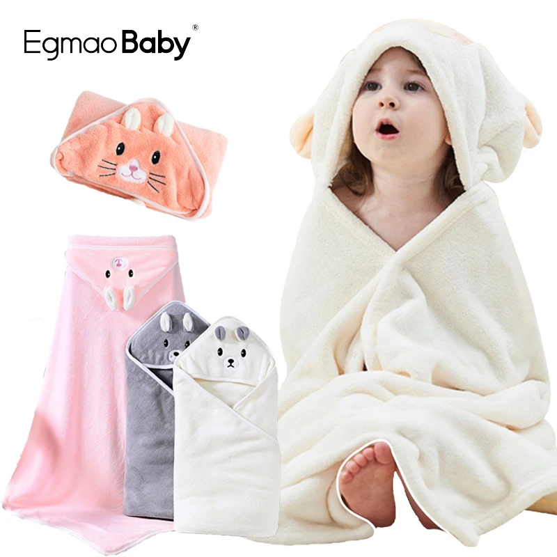 Organic Baby Hooded Bath Towel Organic Cotton Baby Bath Towel