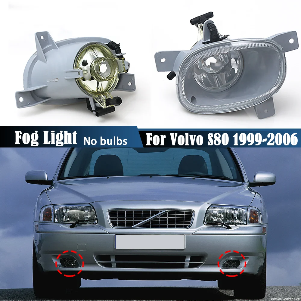 

Автомобильный передний бампер, противотуманная лампа для Volvo S80 1999 2000 2001 2002 2003 2004 2005 2006/8620224, аксессуары для противотуманных фар