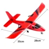 DIY RC Planes for Kids, Remote Control Airplanes Outdoor 2.4GHz 2-CH DIY Easy to RC Airplane Yellow 4