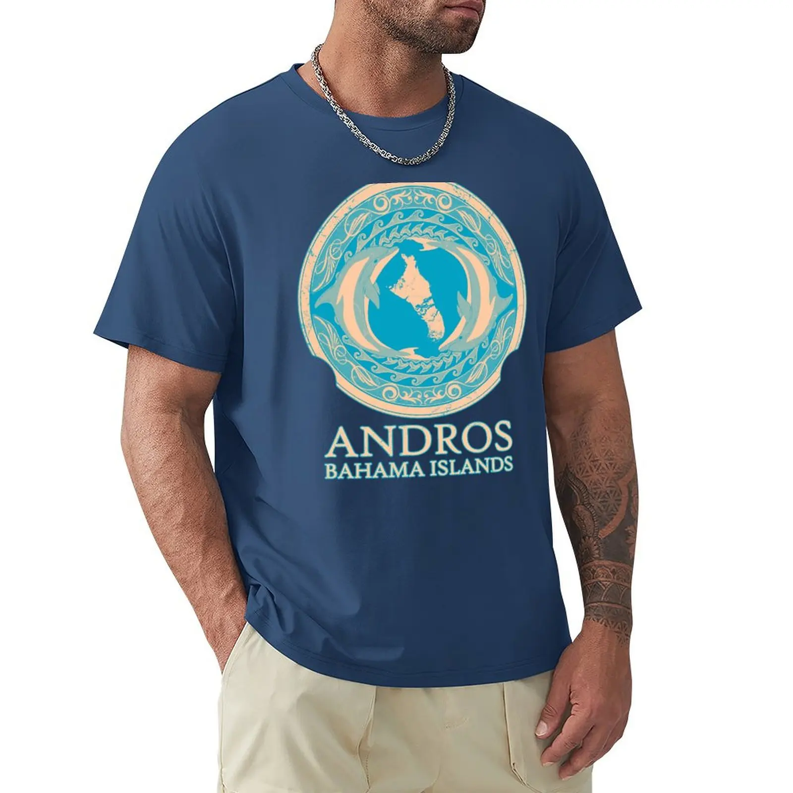 Andros Bahamas T-Shirt customs funnys Men's t shirts