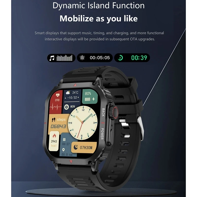 GPS Ʈ ߰  Ʈ ġ, AMOLED HD ũ, IP68  NFC  ȭ, ȵ̵ IOS Ʈġ, 2024 ǰ