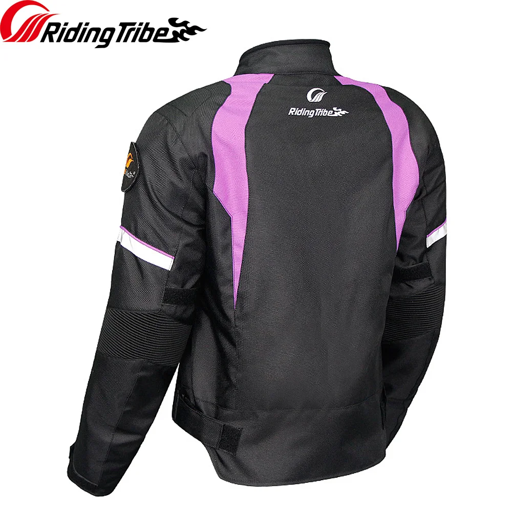 Woman Motorcycle Winter Jacket Thermal Windproof Clothing Body Riding Safety Coat Built-in Protective Pads and Warm Liner JK-64