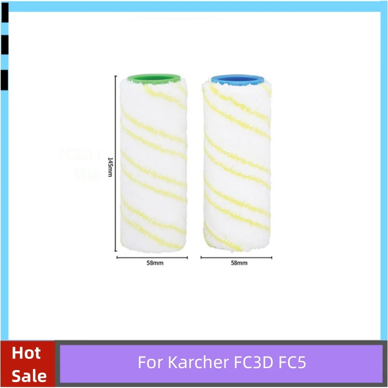 Per Karcher Fc3D Fc5 Accessori Per Lavapavimenti A Spinta Manuale Spazzola Rotante