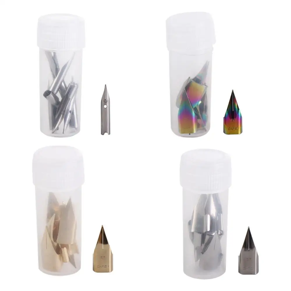 Dazzling Replaceable School 0.38mm Student Office Pen Accessories Pen Tip Replacements Writting Tools Fountain Pen Nibs